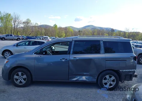 2017 Nissan Quest Sv from USA, damaged, VIN JN8AE2KP1H9167796
